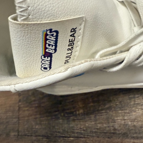 Pull&Bear 7.5 Care Bears collab Mint/New cond worn under 5 hours platform sneaks - Picture 13 of 15